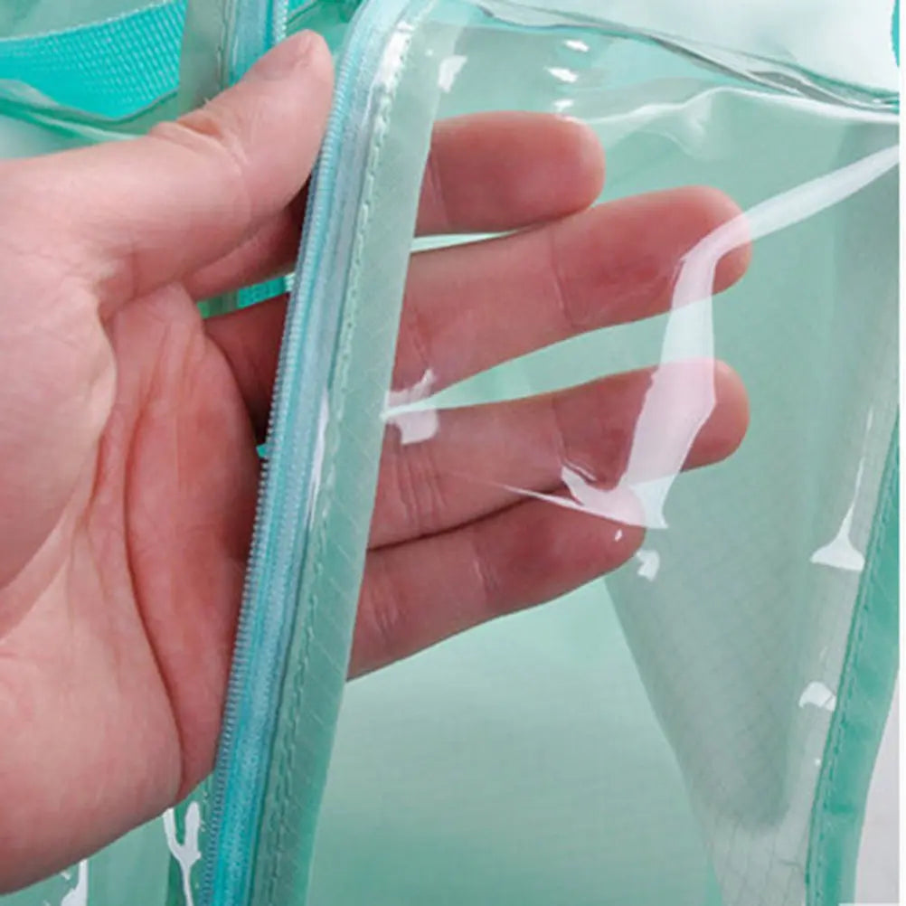 Shoes Organizer Bags Oxford Cloth Waterproof Dustproof Clear Window