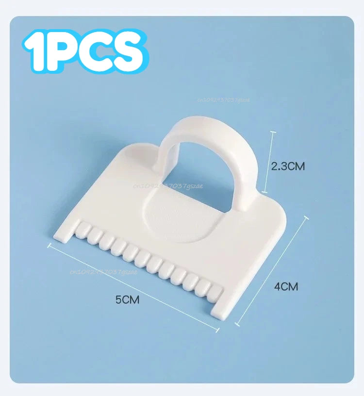 DIY Sewing Guide Template Kit for Consistent Stitches – 3mm Spacing Precision Sewing Tool for Fabric Embroidery & Leathercraft Zpaxo 1PCS-Square white