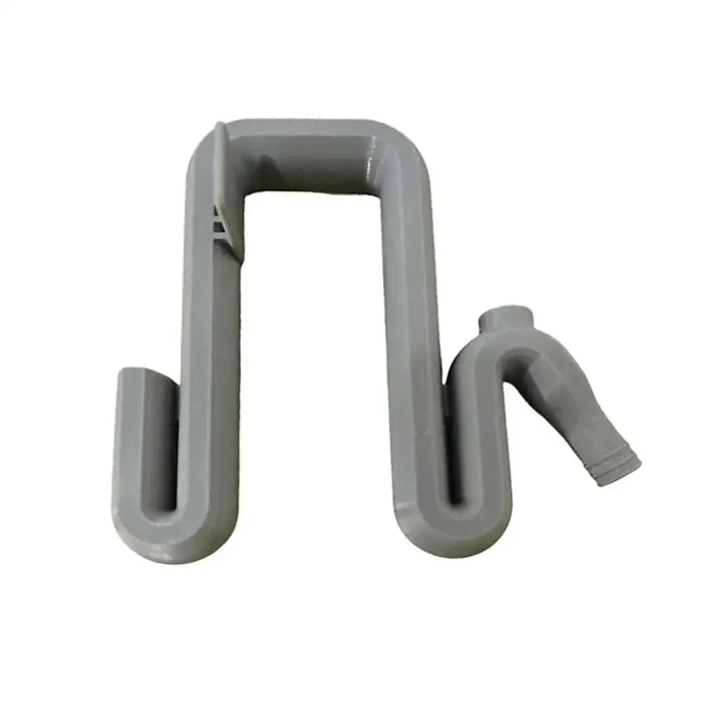 Self-Priming Siphon Overflow Pipe for Rain Barrels – No Drill Rainwater Overflow Pipe Zpaxo Gray