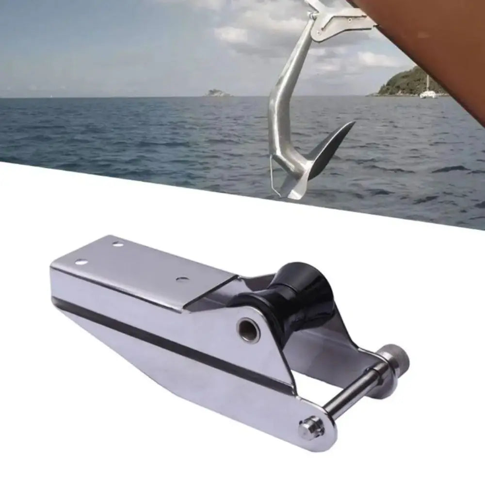 Stainless Steel 316 Bow Roller Heavy Duty Nylon Bracket Bubber Zpaxo
