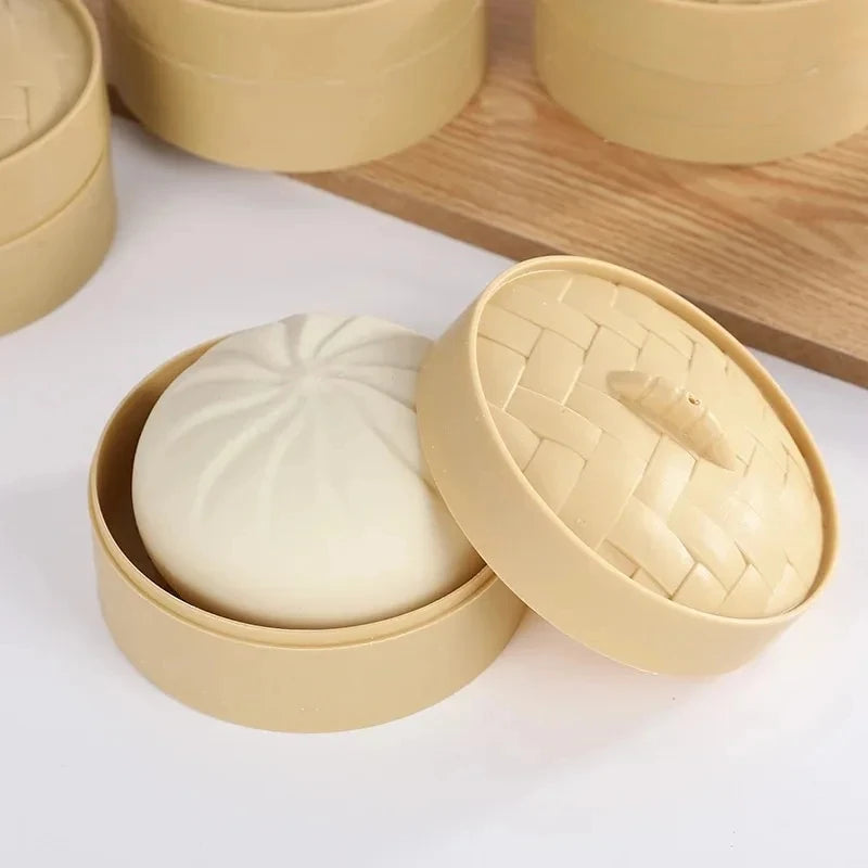 Creative Fake Buns Simulated Craft Bun Shape Ventilated Pressure