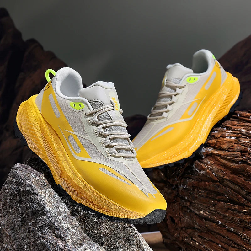 Men's Casual Sneakers Luxury Trainer Shoes Breathable Race Running