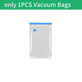 Large Capacity Vacuum Storage Bags for Clothes,Bedding,Space Saving Bags Storage Space Saver Compression Bags Vacuum Seal Packet Zpaxo only 1 pcs bags 50x70cm