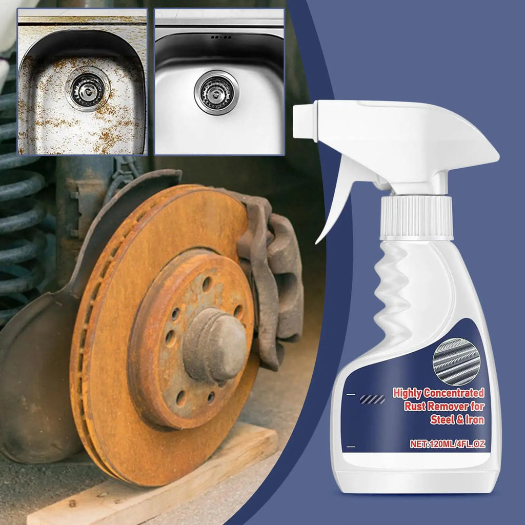 Rust Remover Metal Heavy Duty Cleaner Copper Brass Iron Aluminum