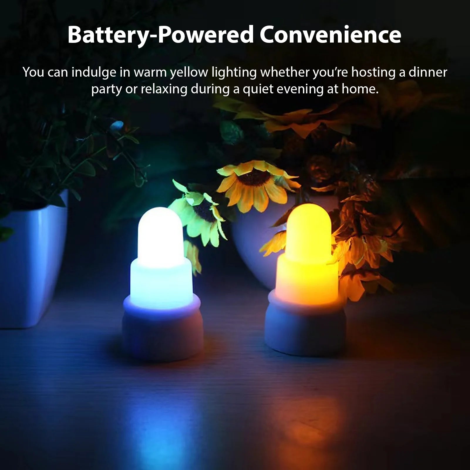 Flameless LED Candles with Remote Control USB Rechargeable Smart Timer Flickering Tealights for Wedding Dinner Table Festival Zpaxo