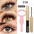 2PCS/Set Mascara Matching Eyelash Application Tool with Comb - Waterproof, Suitable for Creating Thick and Curled Eyelashes Zpaxo 01