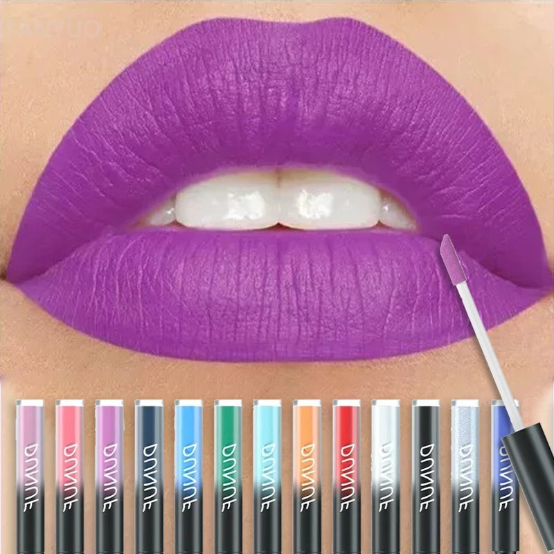 32 Lipstick Sexy Matte Long Lasting Lip Gloss Moisturizing Non-stick
