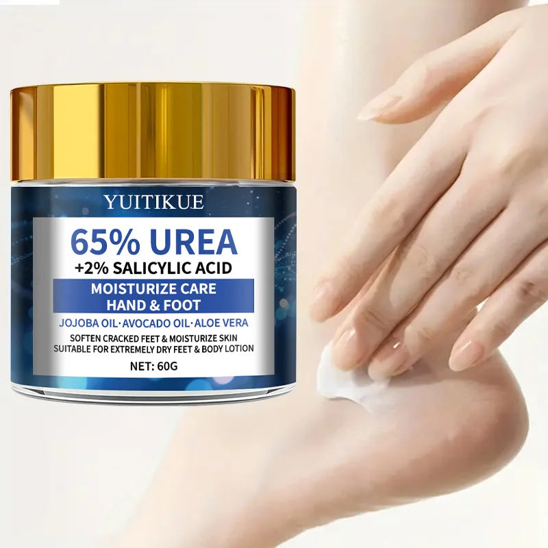 YUITIKUE 65% Urea Foot Cream – Cracked Heel Repair, 60g Urea Foot Cream Zpaxo