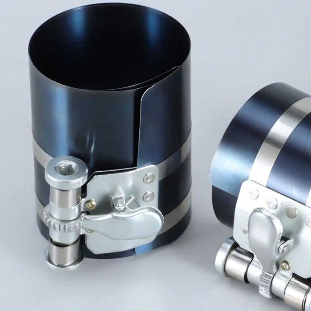 Ratchet Type Piston Ring Compressor Removal 53-175mm Piston Installation Tool steel Adjustable Clamp Band Installer Car Engine Zpaxo