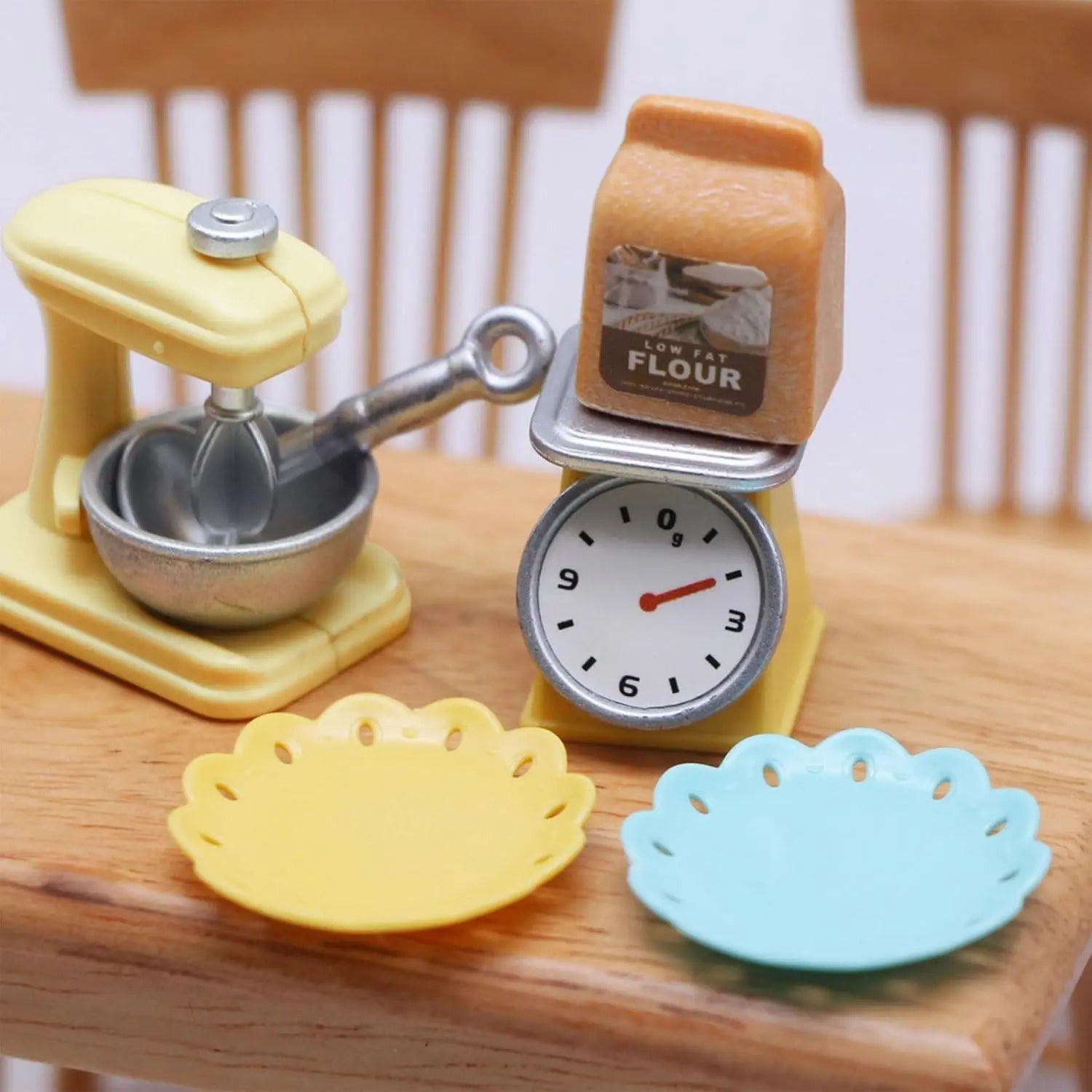 Miniature Dollhouse Kitchen Accessories Realistic Play Food Toys Tiny