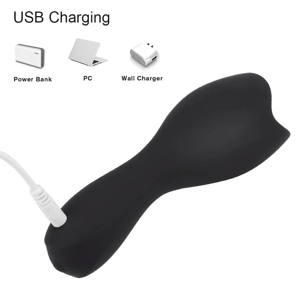 Urethra Expansion Stimulator Male Penis Pump Vibrator Plug 10