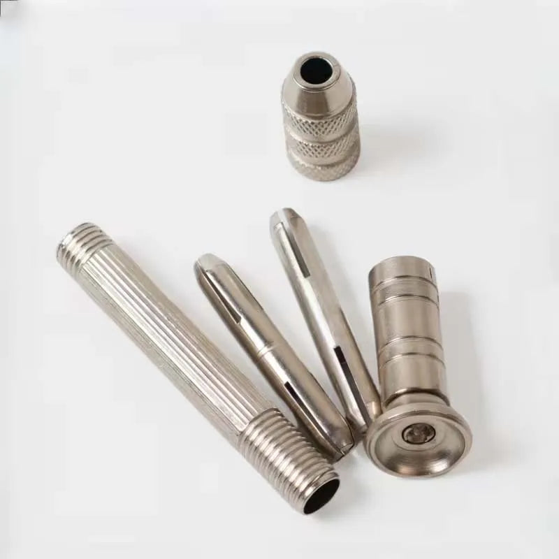 11-Piece Micro Hand Drill Kit – 0.8–3.2mm Rotary Drill Set Micro Hand Drill Kit Zpaxo