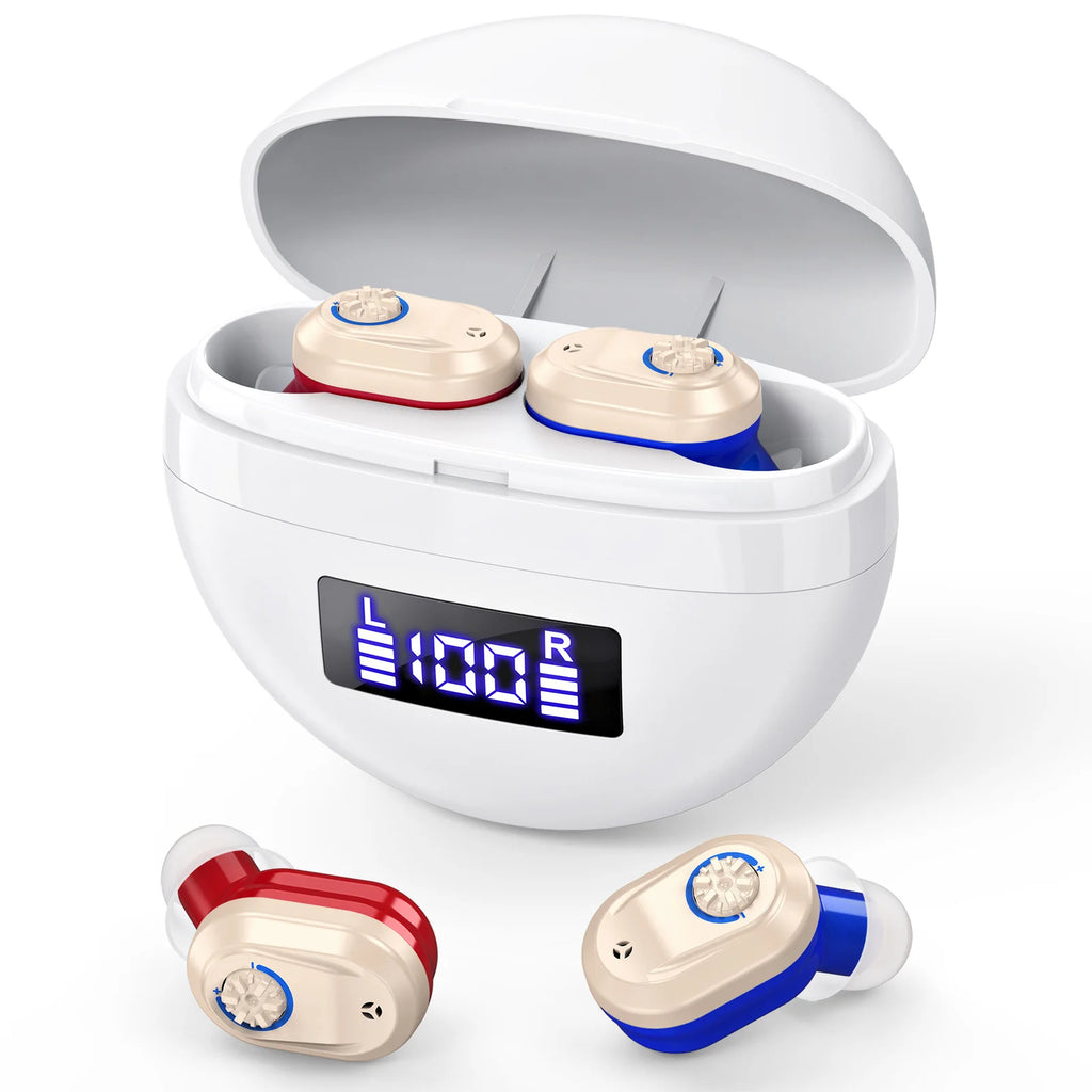 Fashionable Simple Hearing Amplifier Adjustable Volume Suitable Both
