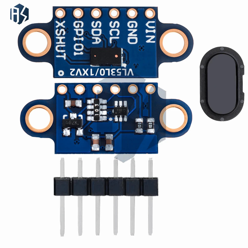 VL53L0/VL53L3CX ToF Distance Sensor, 3M 940nm IR I2C High Precision Rangefinder for Arduino Zpaxo