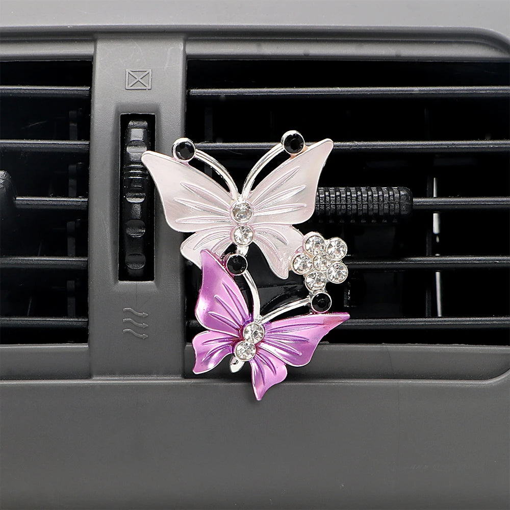 Decoration Fragrance Car Perfume Butterfly Air Conditioner Outlet