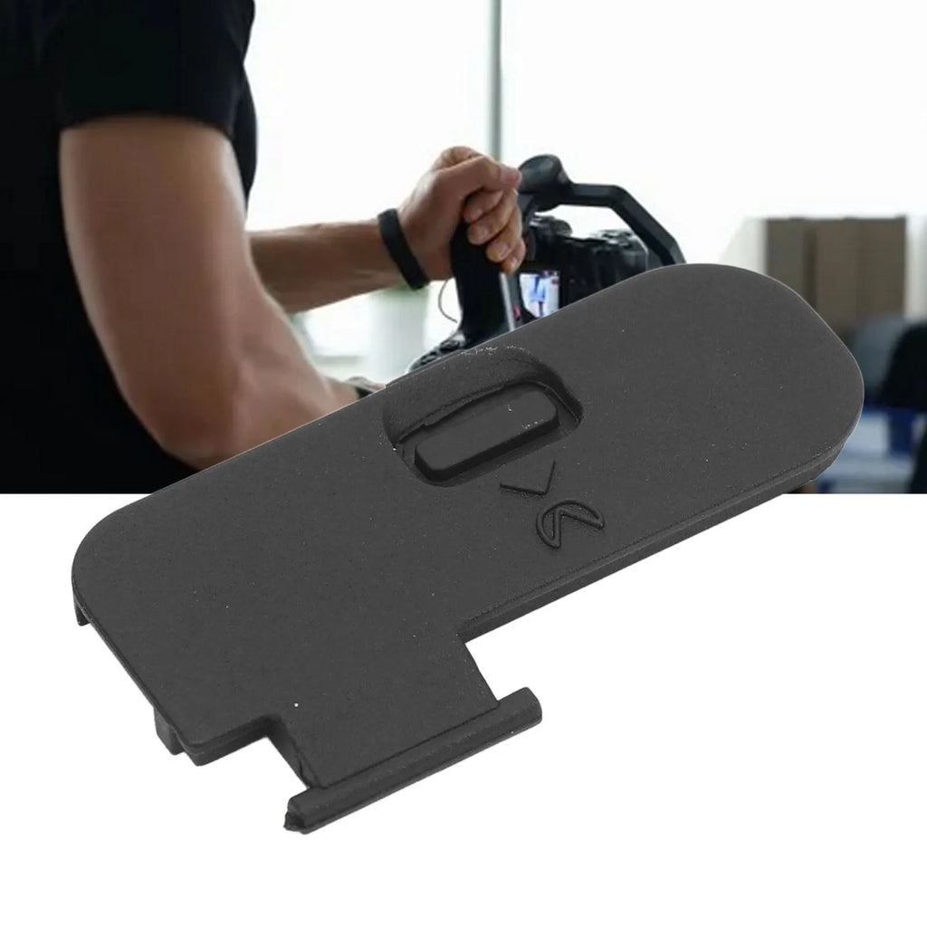 Camera Battery Door Cover Compact Black Lid Quick Release Easy