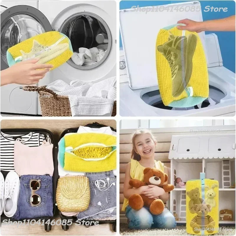 Sneaker Washing Net Bag To Wash Slippers Shoe Laundry Net Washing Machine Bag Slippers Shoes Bags Wash Slippers Washing Shoe Bag Zpaxo