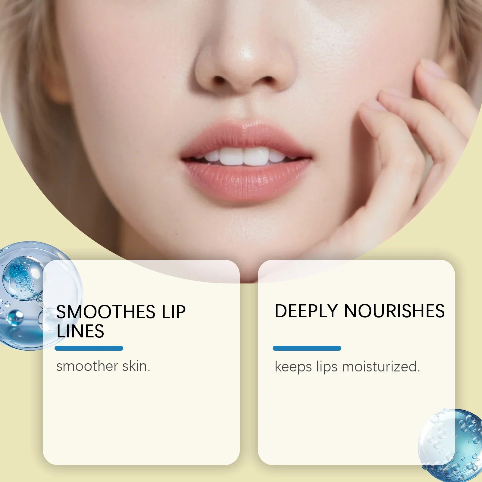 Hyaluronic Acid Nourishing Lip Mask Improve Fine Lines Reduce Dead Skin Long-Lasting Hydration Gentlees Dudu Lip Care Patches Zpaxo