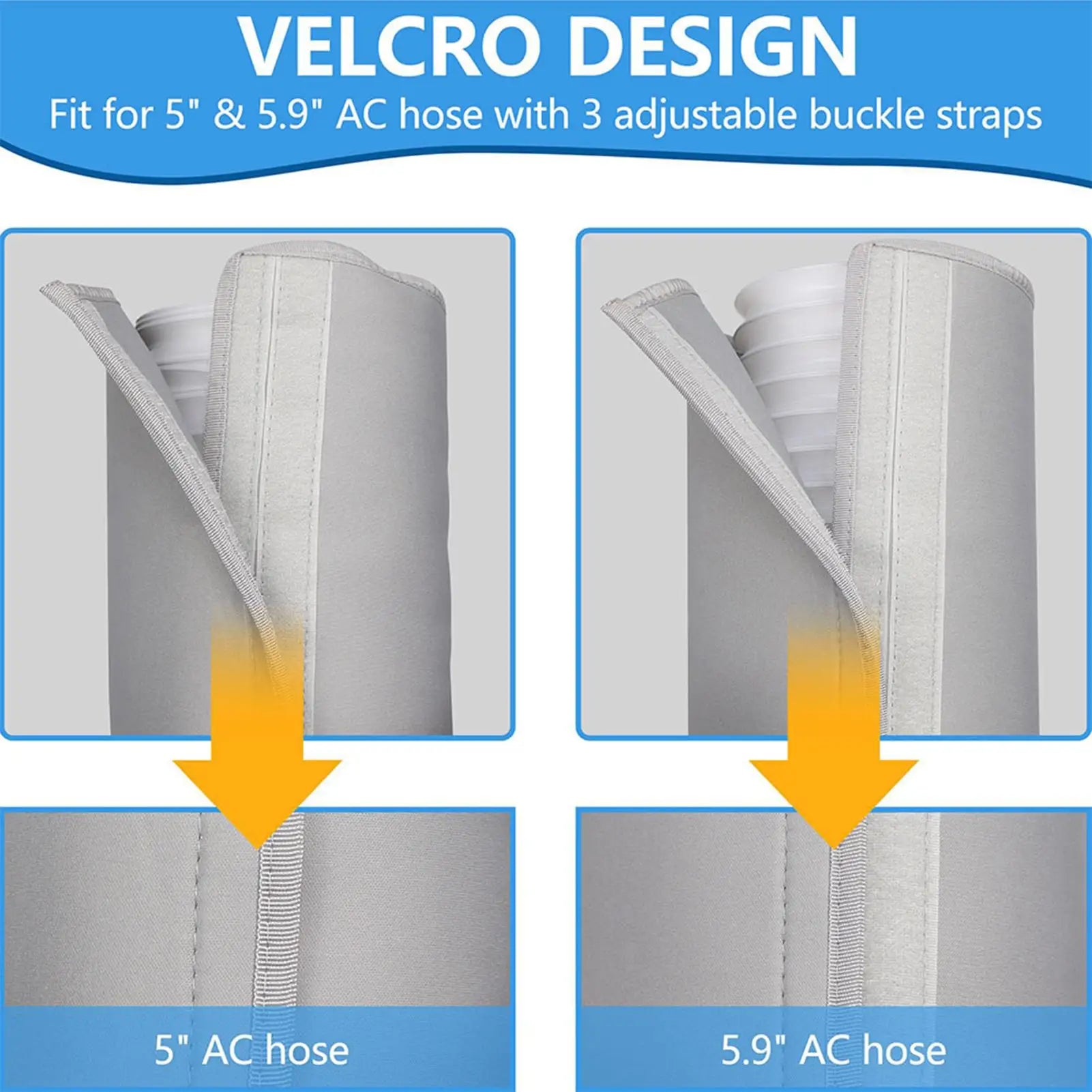 Universal Air Conditioner Hose Cover Dustproof AC Exhaust Sleeve