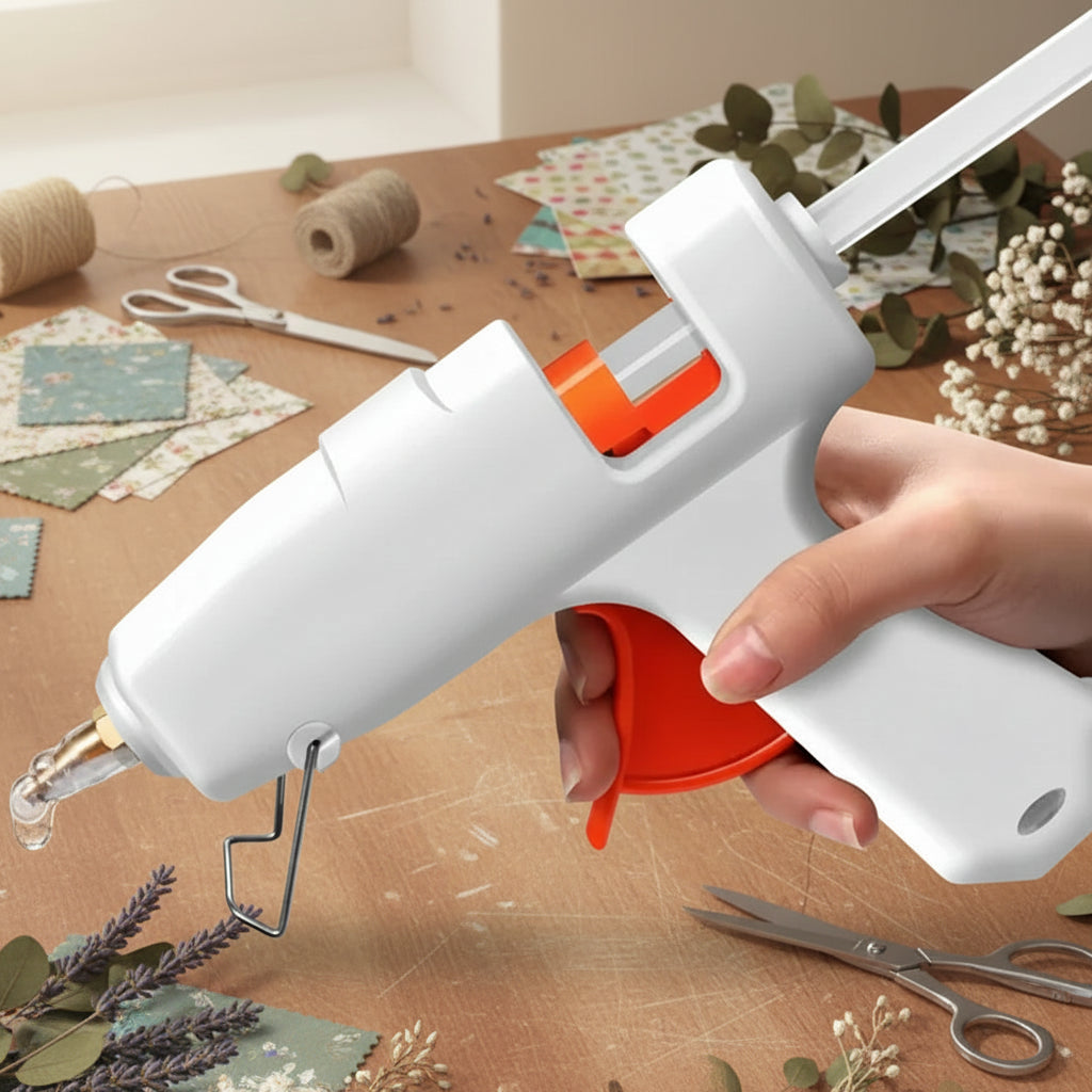 100W Hot Melt Glue Gun DIY Mini Household Industrial Guns Electric Repair Tool Use 11mm Glue Ships randomly by style Zpaxo