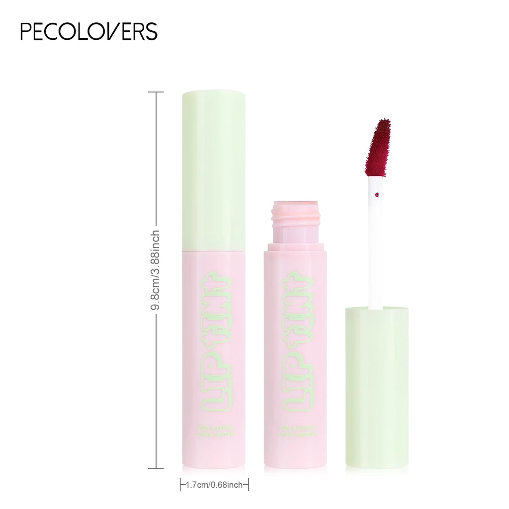 1PC Waterproof and Stain-free, Matte, Three-dimensional Lip Shape, High Pigment, Rapid Film Formation, Tear Lip Glaze, Lip Liner Zpaxo