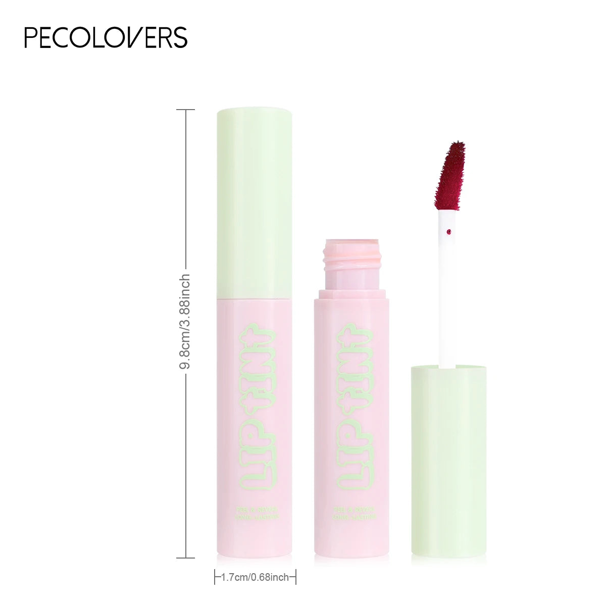 1PC Waterproof and Stain-free, Matte, Three-dimensional Lip Shape, High Pigment, Rapid Film Formation, Tear Lip Glaze, Lip Liner Zpaxo