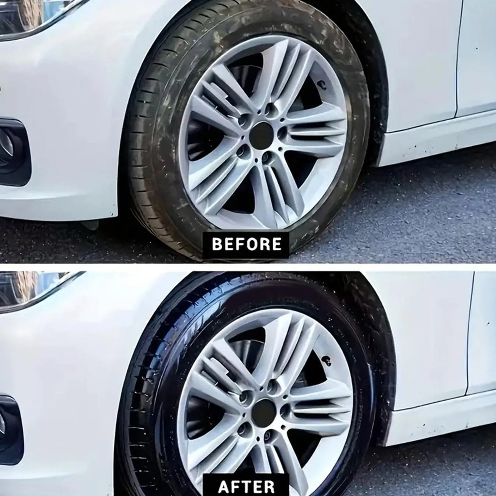 Car Tire Wax Gloss Repair Agent Crack-resistant Wheel Restorer