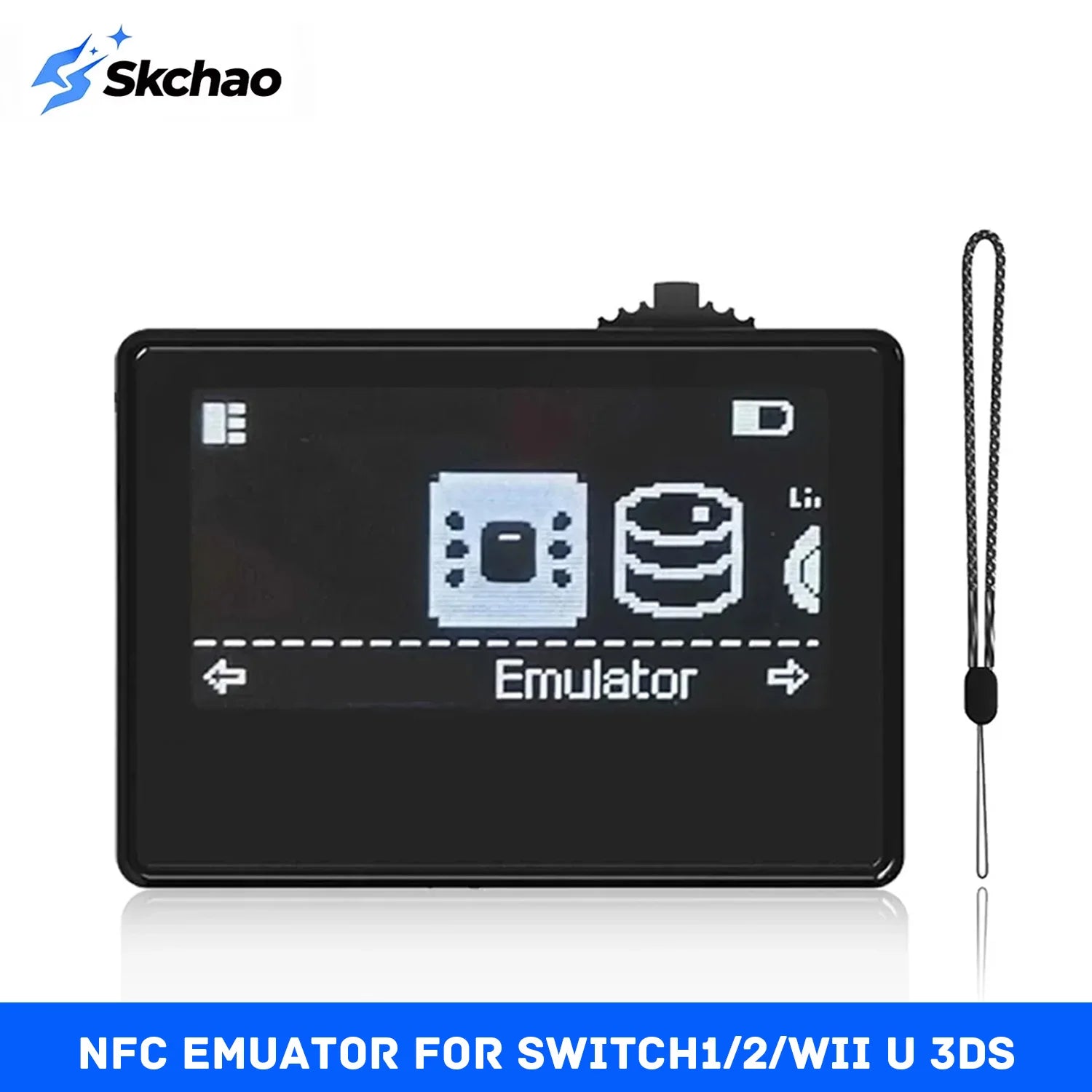 New Smart Simulator NFC Pixl Card Support Infinite Character Swipe & Induction Burner for Amiibo Switch 2/3DS/Wii U Accessories Zpaxo