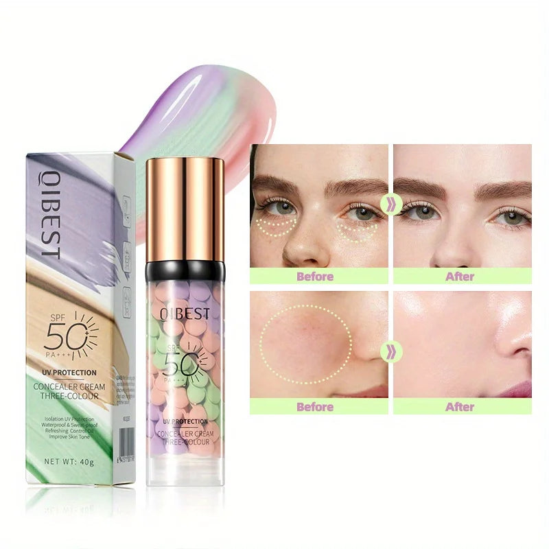 Protective Isolation Cream Even Skin Tone Brightening Primer Isolation Concealer Isolation Cream Before Makeup Zpaxo 40g