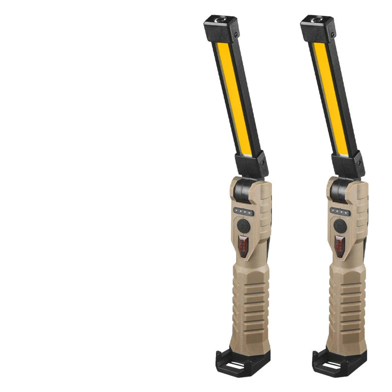 KDULIT Foldable COB LED Work Light – Magnetic USB-C Rechargeable