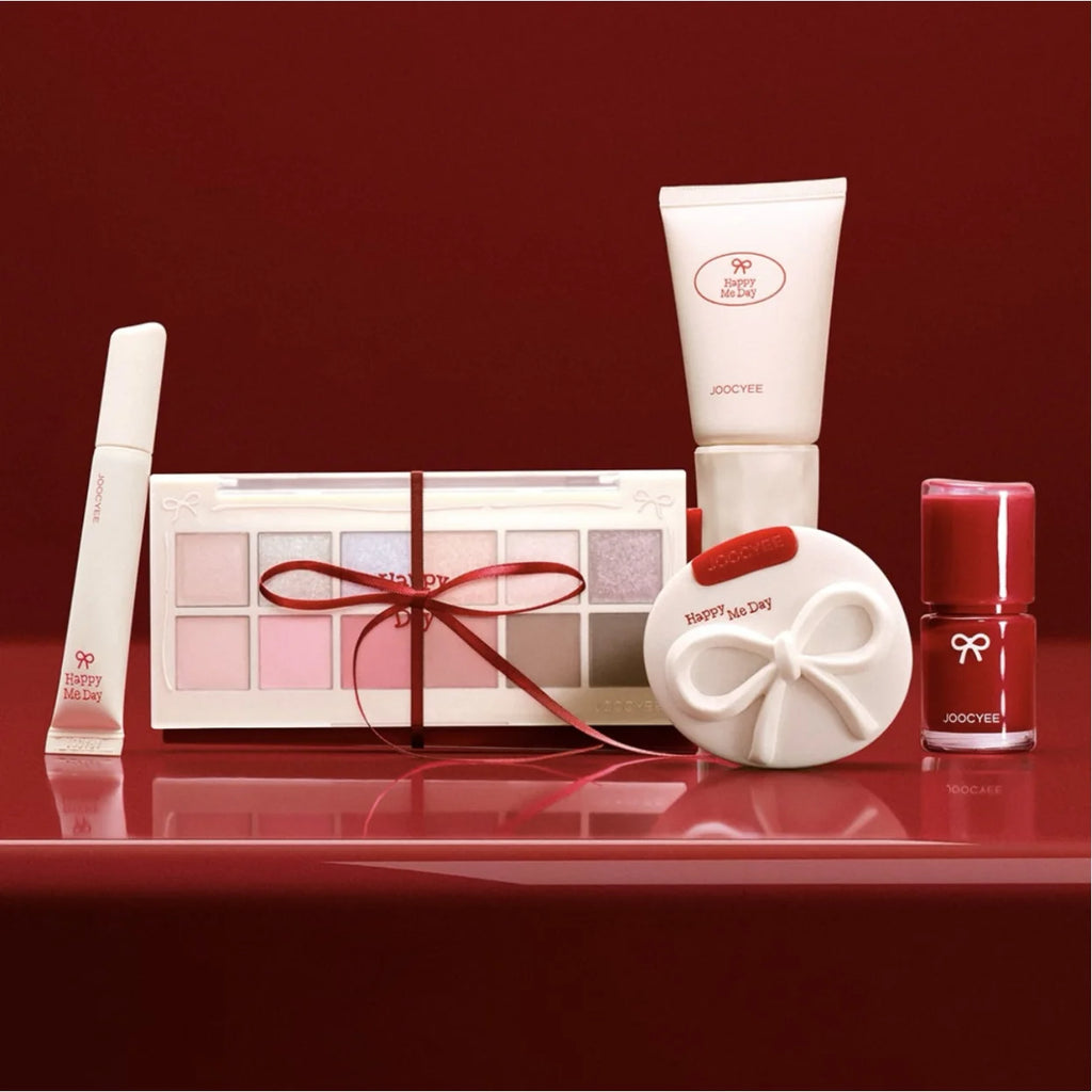 Joocyee Happy Me Day Makeup Collection Eyeshadow Lipstick Blush Cream Zpaxo