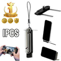 Easy Carry Charging Cord USB C To USB C Cord High Speed Data Quick Charge Phone Charger Cable Built in Foldable Stand Data Wire Zpaxo Black-1PCS