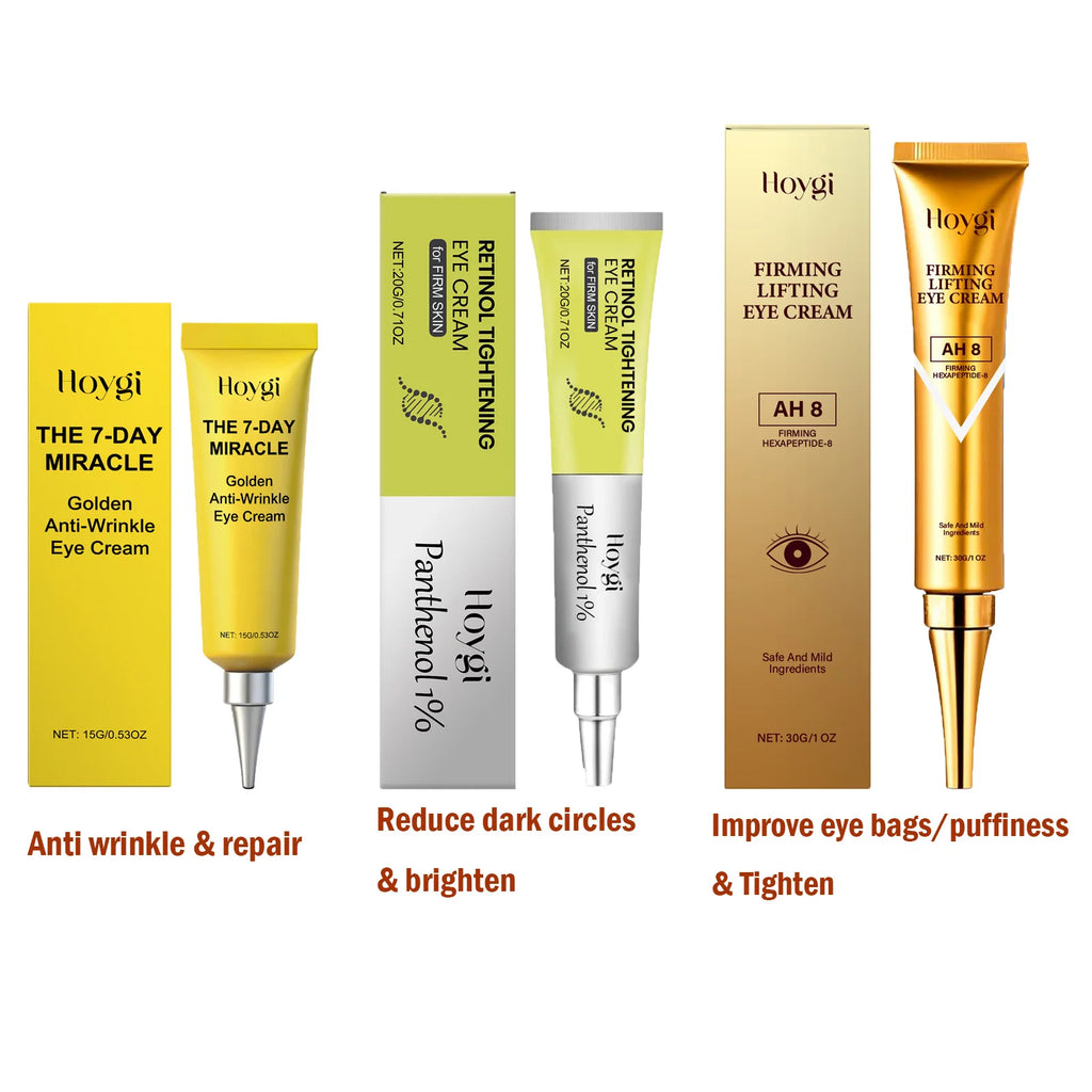 Eye Cream Care Firming Anti-Wrinkle Retinol Under Eye Lightening Dark Circles Eye Bags Removal Anti Puffiness Anti-Aging Zpaxo