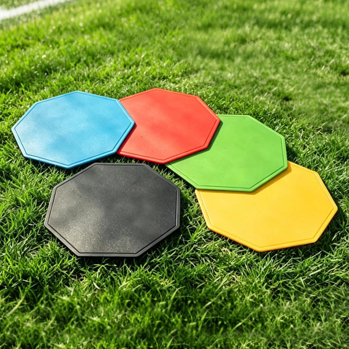 Agility Spot Markers Octagonal Field Marking Spots Multi Training Zpaxo