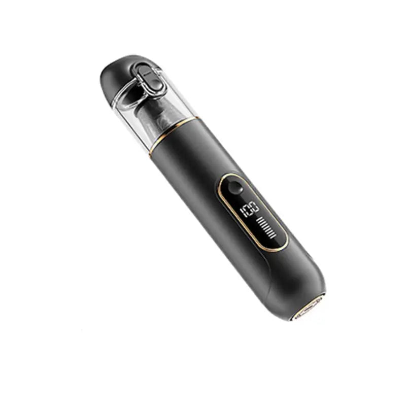 Uurmi 13000Pa 4-in-1 Cordless Vacuum: Lcd Display, One-Touch Empty, Super Suction & Blow for Car/Home/Office Zpaxo black