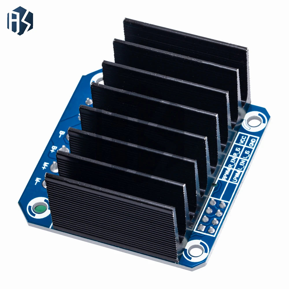 43A Dual H-bridge BTS7960 Motor Driver Module Current Detection Zpaxo