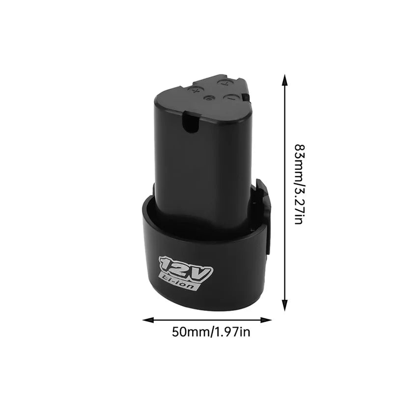 DIY Kit 3S Lithium Ion Battery Charger/Discharger Protection Board Plug-in 12V Power Tools Battery For Power Drill Chainsaw Zpaxo Black