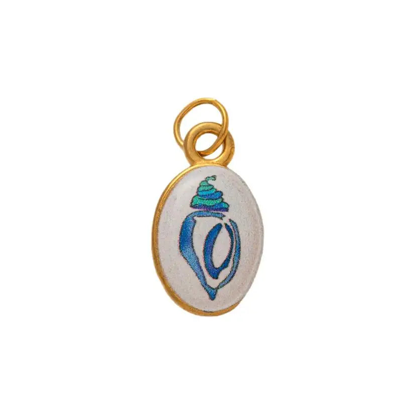 Stylish Stainless Steel Pendant Flower Pattern Shell Swallow Letter Zpaxo