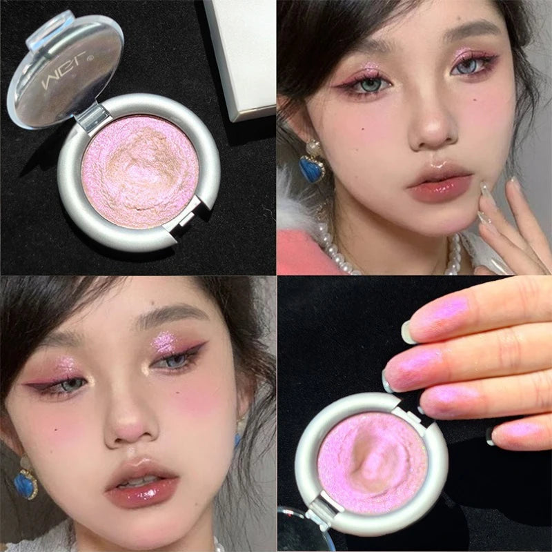 Metallic Eyeshadow Palette Pearl Glitter Creamy Shine Sparkle Eyelid Zpaxo 04