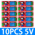 NE555 Timer Delay Relay Module - Adjustable 0~10S Time Delay, DC 5V/12V Compatible, Precision Timing Control relay shield 0~10S Zpaxo 10PCS 5V