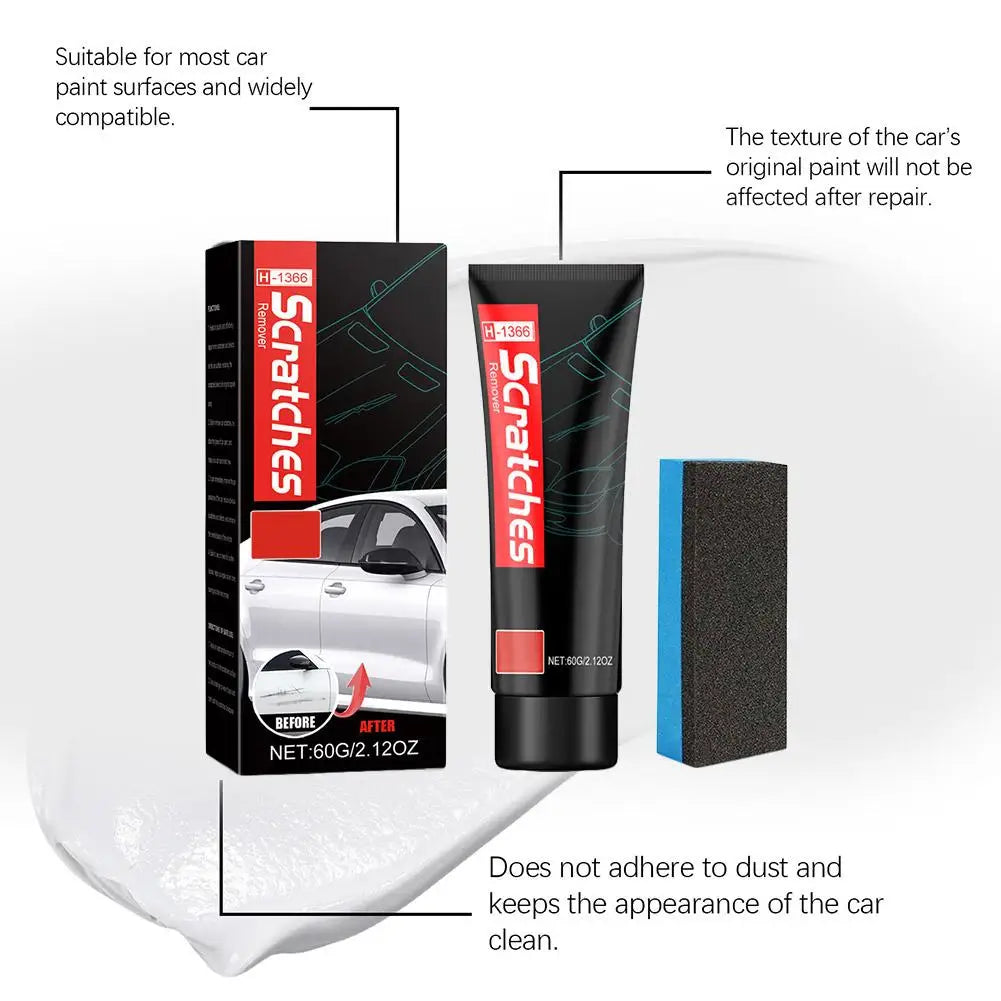 Car Scratch Remover Paste – Fix Scratches & Restore Paint Shine Car Scratch Remover Zpaxo