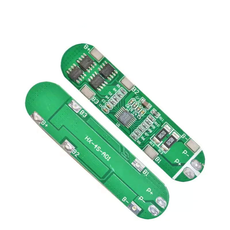 4-series ternary 14.8V 18650 lithium polymer battery protection board 16.8V anti overcharge and over discharge 12A current limit Zpaxo