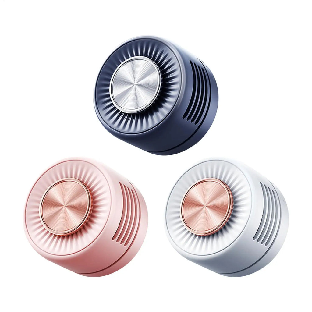 Portable Bladeless Fan Clip-on Wearable Cooling Personal Mini Camping