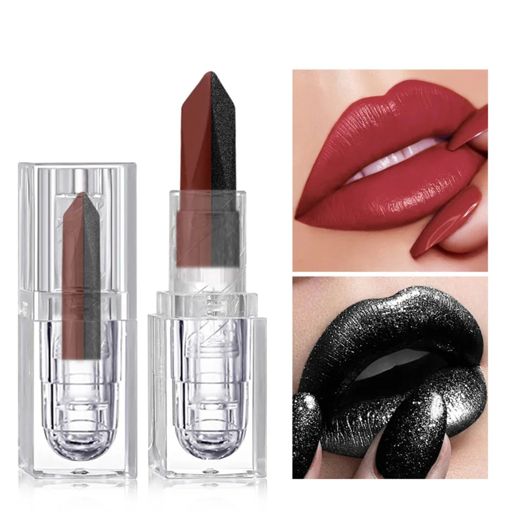 Orange Lipstick Lip Glaze Silky Smooth Matte Gloss Carrot Bright Zpaxo