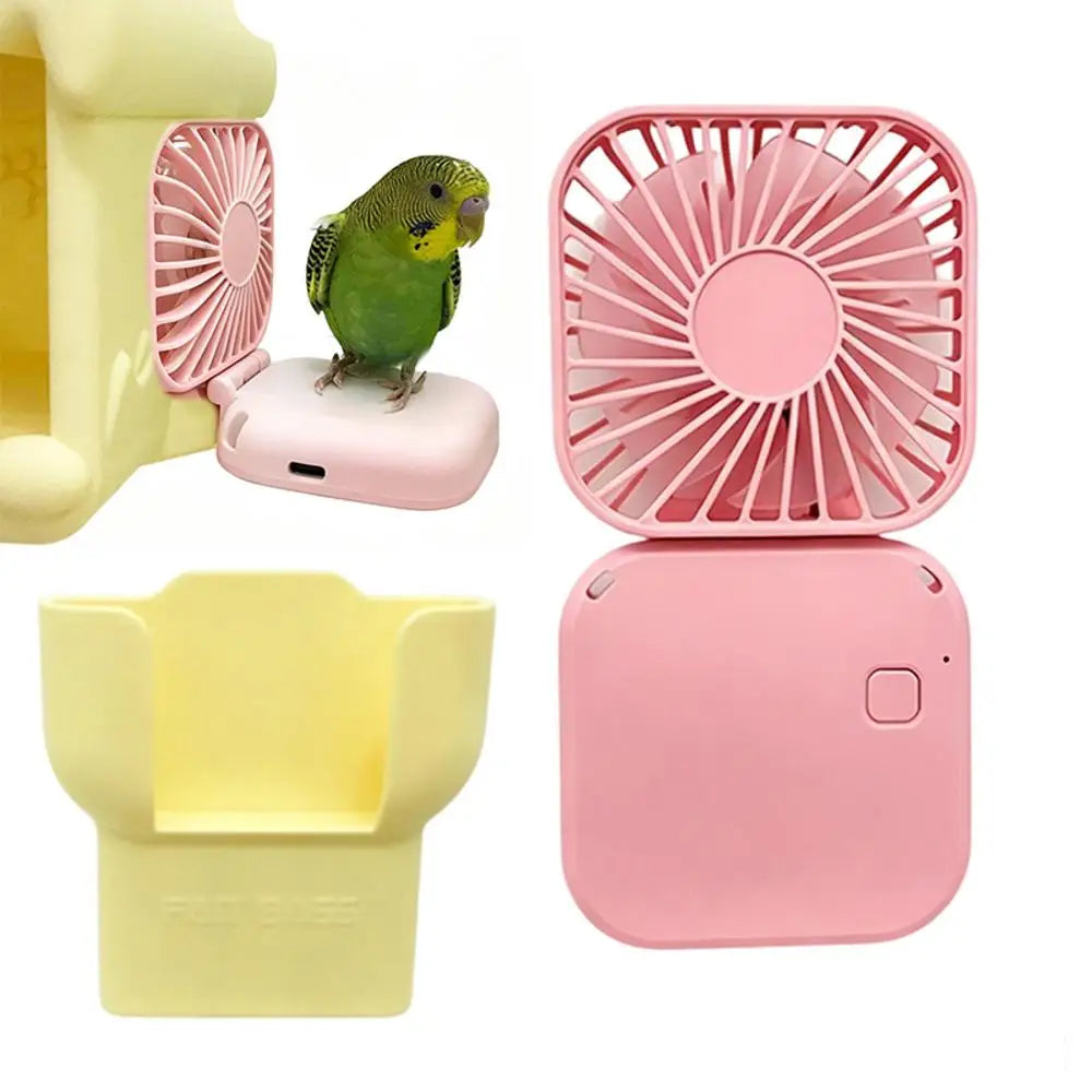 Dog Crate Fan Portable 3-Speed Quiet Ventilador Summer Pet Kennel Cooling Fans For Bird Parrot Cockatiel Parakeet Hamster Zpaxo Pin k China Mainland