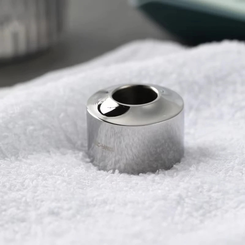 YAQI Inkwell Stainless Steel Razor Stand for Men | Shaving Holder Razor Stand Zpaxo