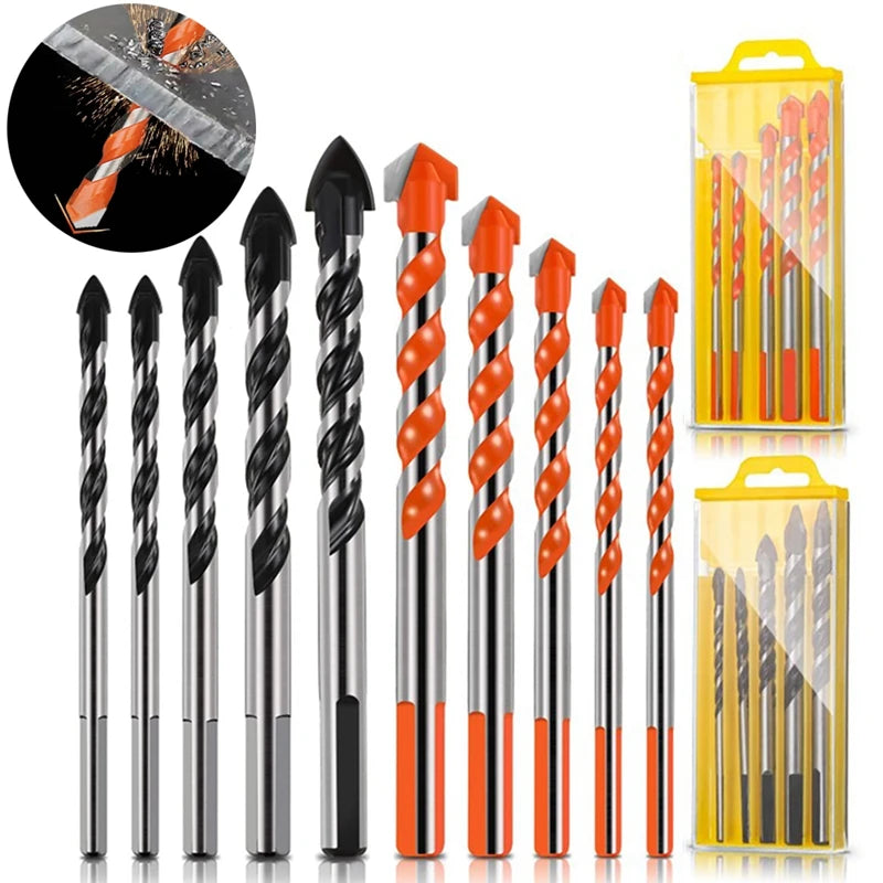 Glass Metal Tile Drill Bit 6- Multifunctional Triangle Diamond Zpaxo