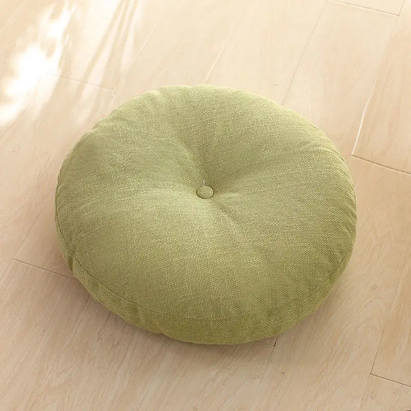 Bohemian-style Meditation Yoga Pillow Thick Round Cushion 4 Colors