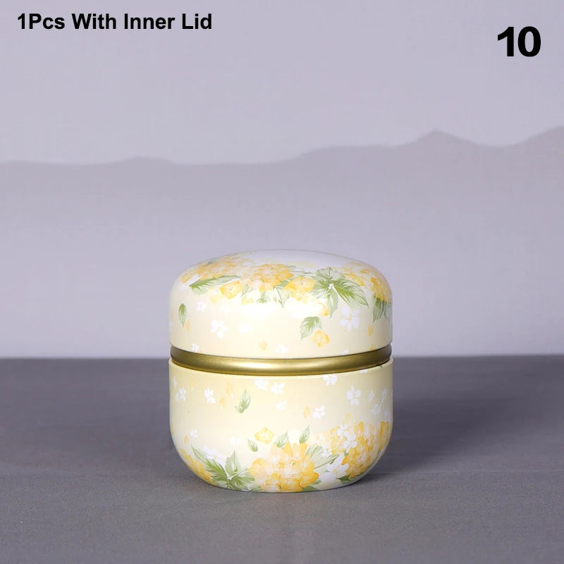 CMSmall Portable Storage Boxes Tea Caddy Box Containers Candle Cans Zpaxo 10