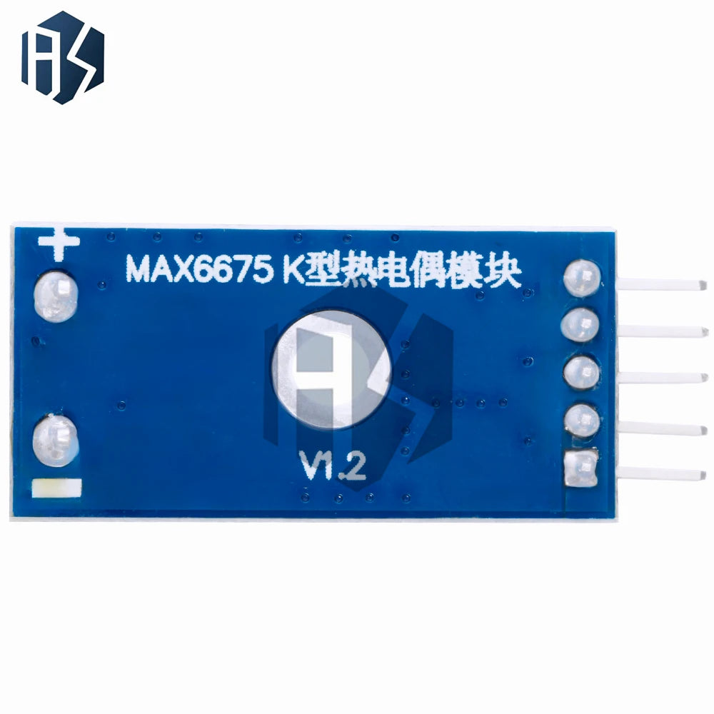 1PCS MAX6675 Module + K Type Thermocouple Thermocouple Senso Temperature Degrees Module for arduino Zpaxo